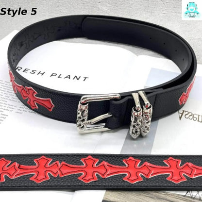 Stylish Leather Belt Collection Motifs - IVORYNN