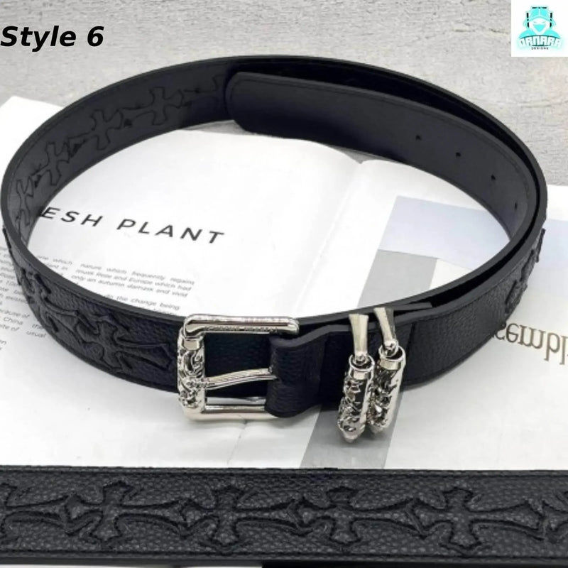 Stylish Leather Belt Collection Motifs - IVORYNN