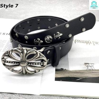 Stylish Leather Belt Collection Motifs - IVORYNN
