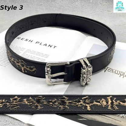 Stylish Leather Belt Collection Motifs - IVORYNN