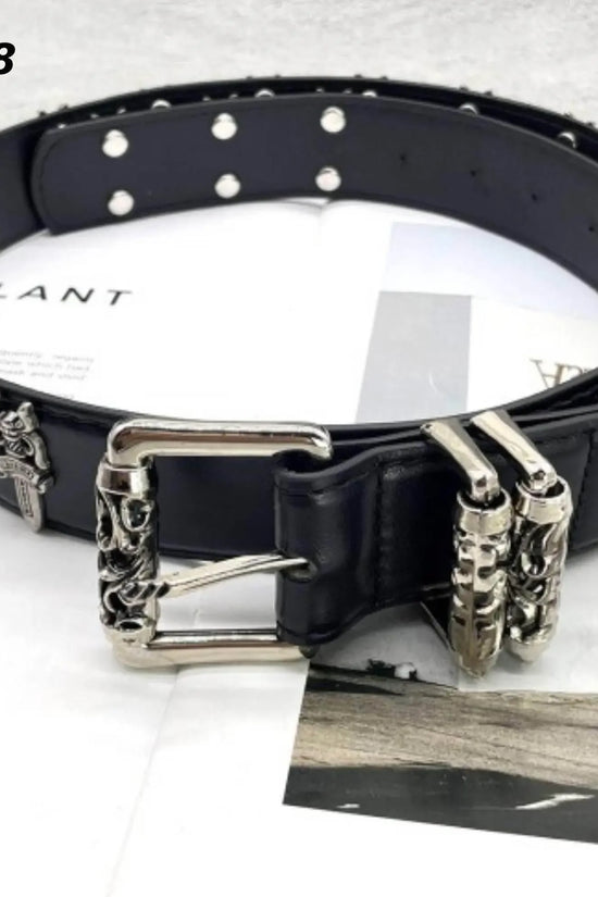 Stylish Leather Belt Collection Motifs - IVORYNN