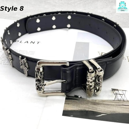 Stylish Leather Belt Collection Motifs - IVORYNN