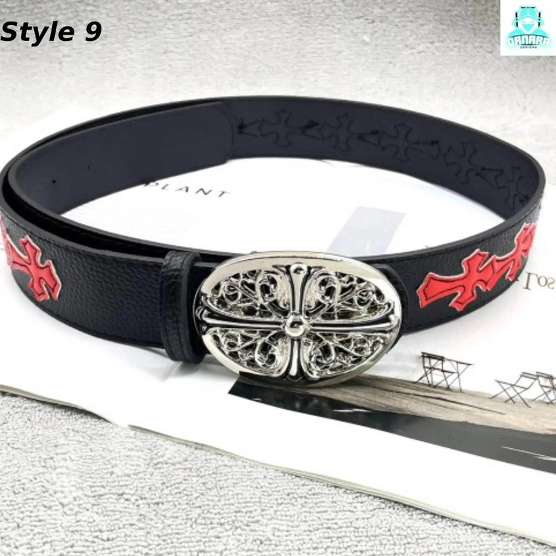 Stylish Leather Belt Collection Motifs - IVORYNN