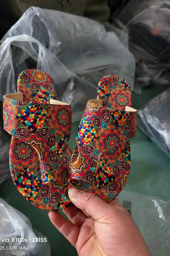 Stylish Toe Loop Flats Sandals - IVORYNN