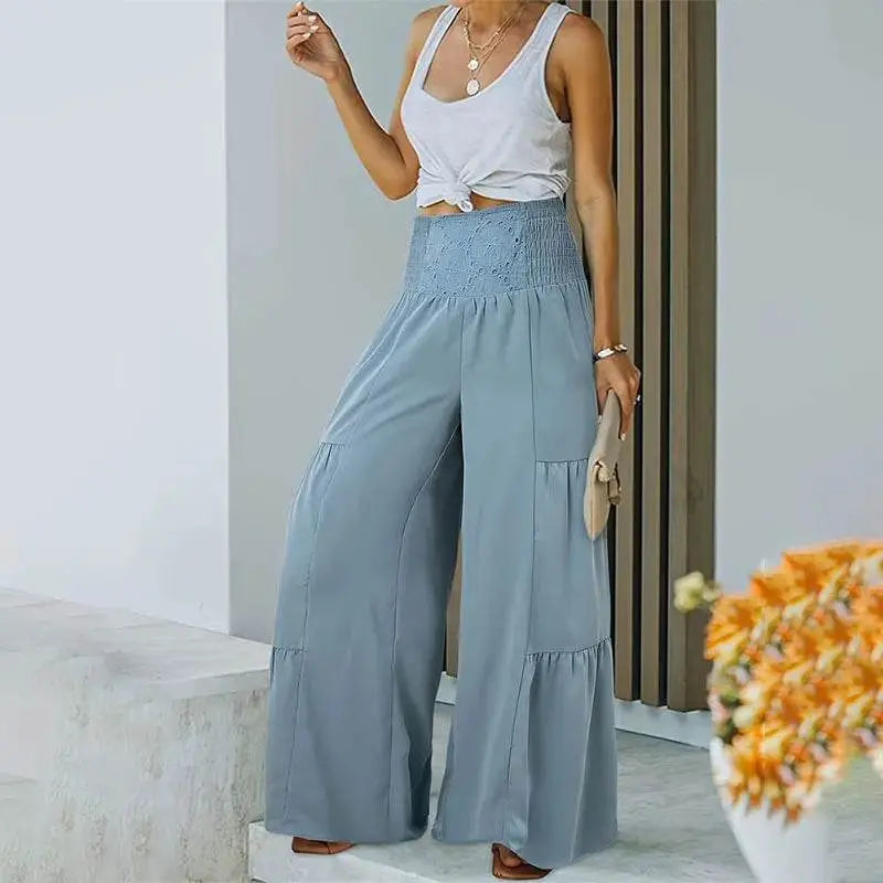 Summer Casual Versatile High Waist Pants - IVORYNN