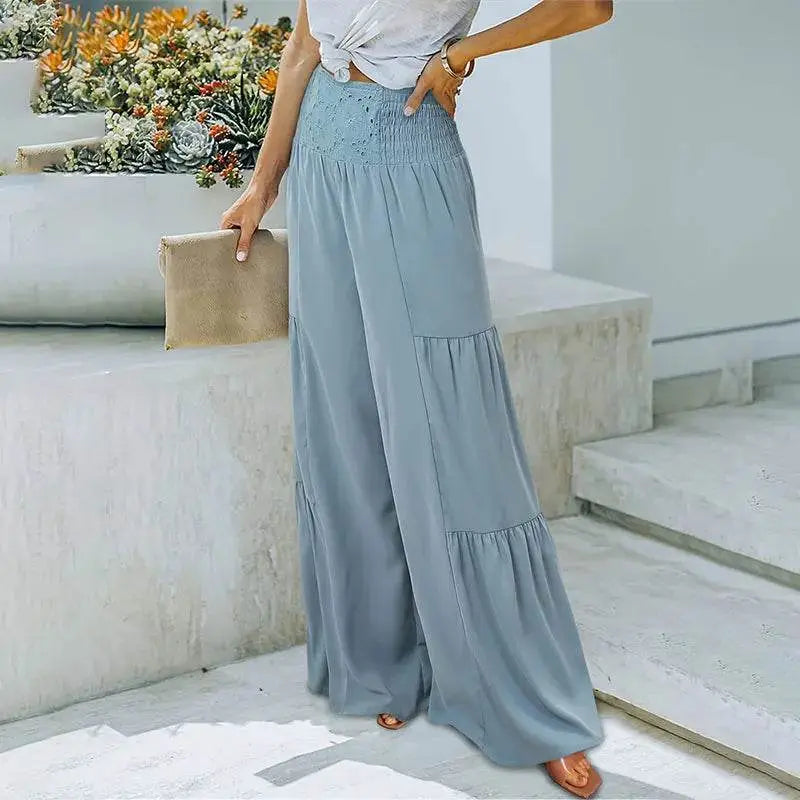 Summer Casual Versatile High Waist Pants - IVORYNN