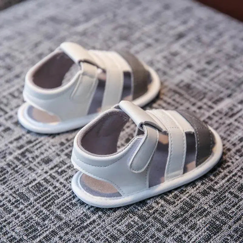 Summer Flat Newborn Prewalkers Sandals - IVORYNN