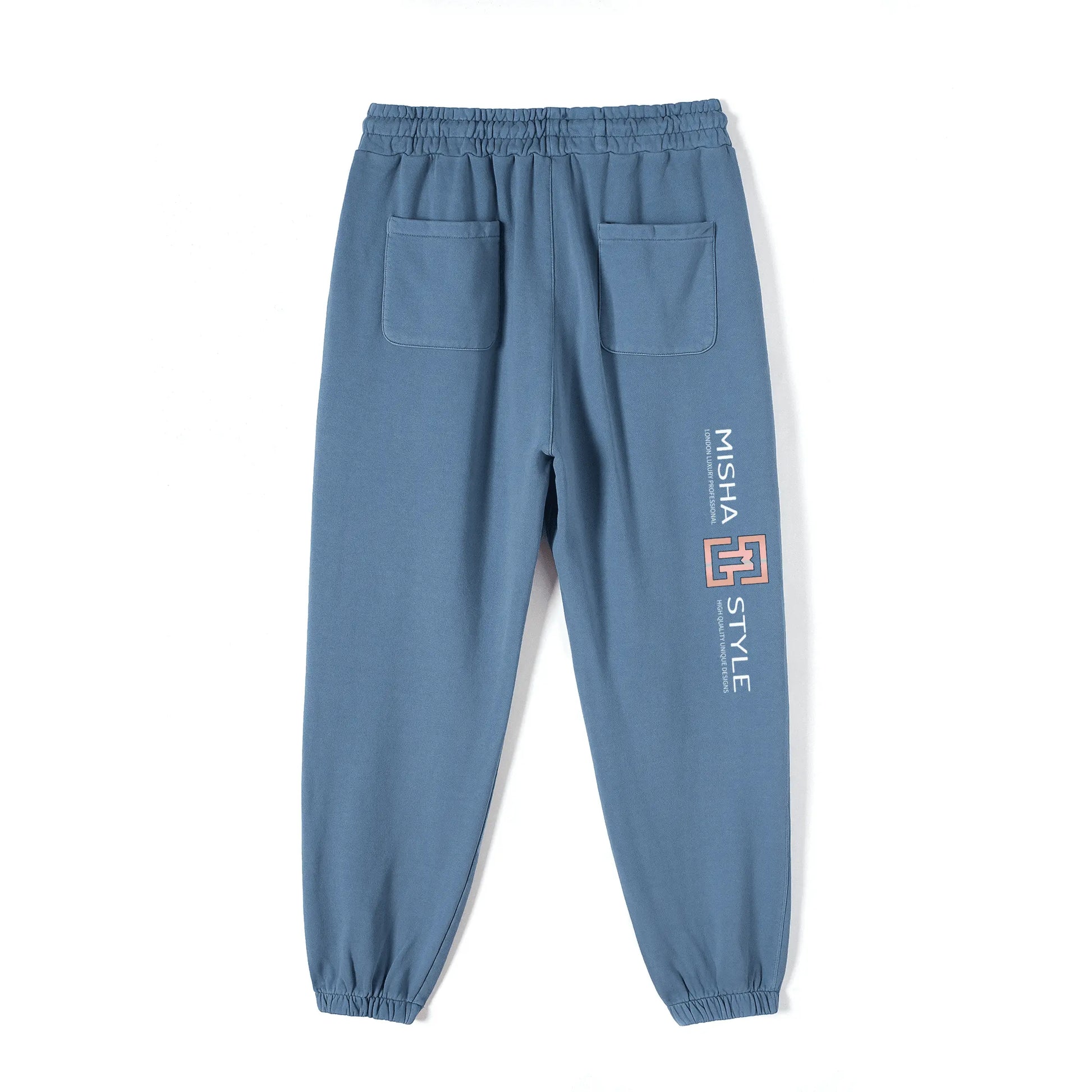 Super Heavyweight State Blue Washed Baggy Sweatpants - IVORYNN