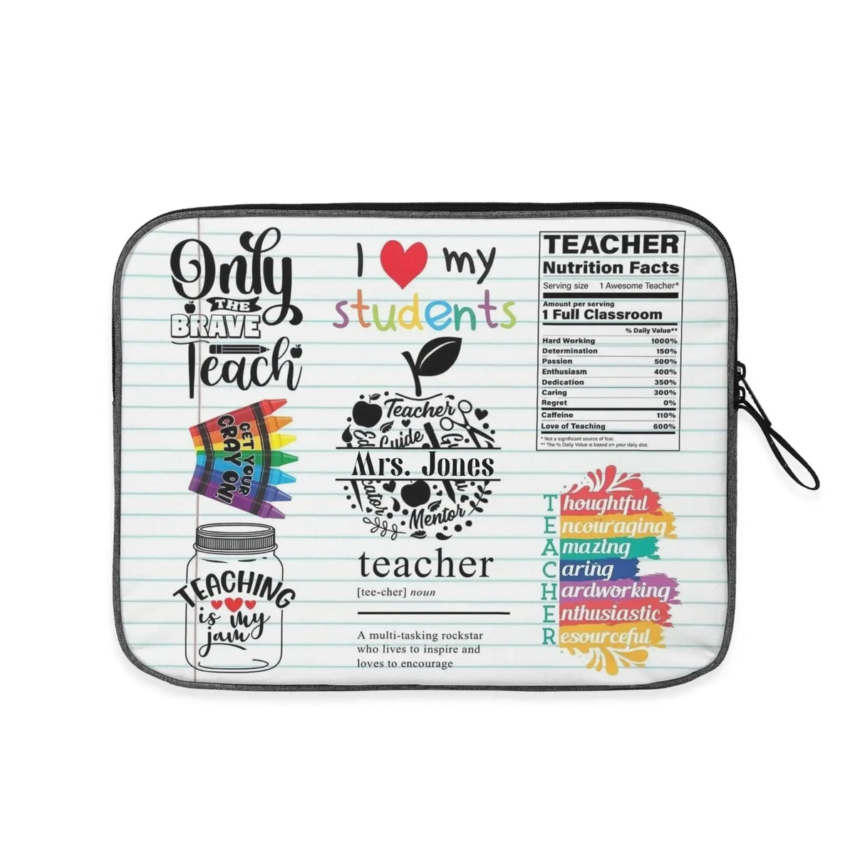 Tablet Sleeve Compatible with Laptop Bag - IVORYNN