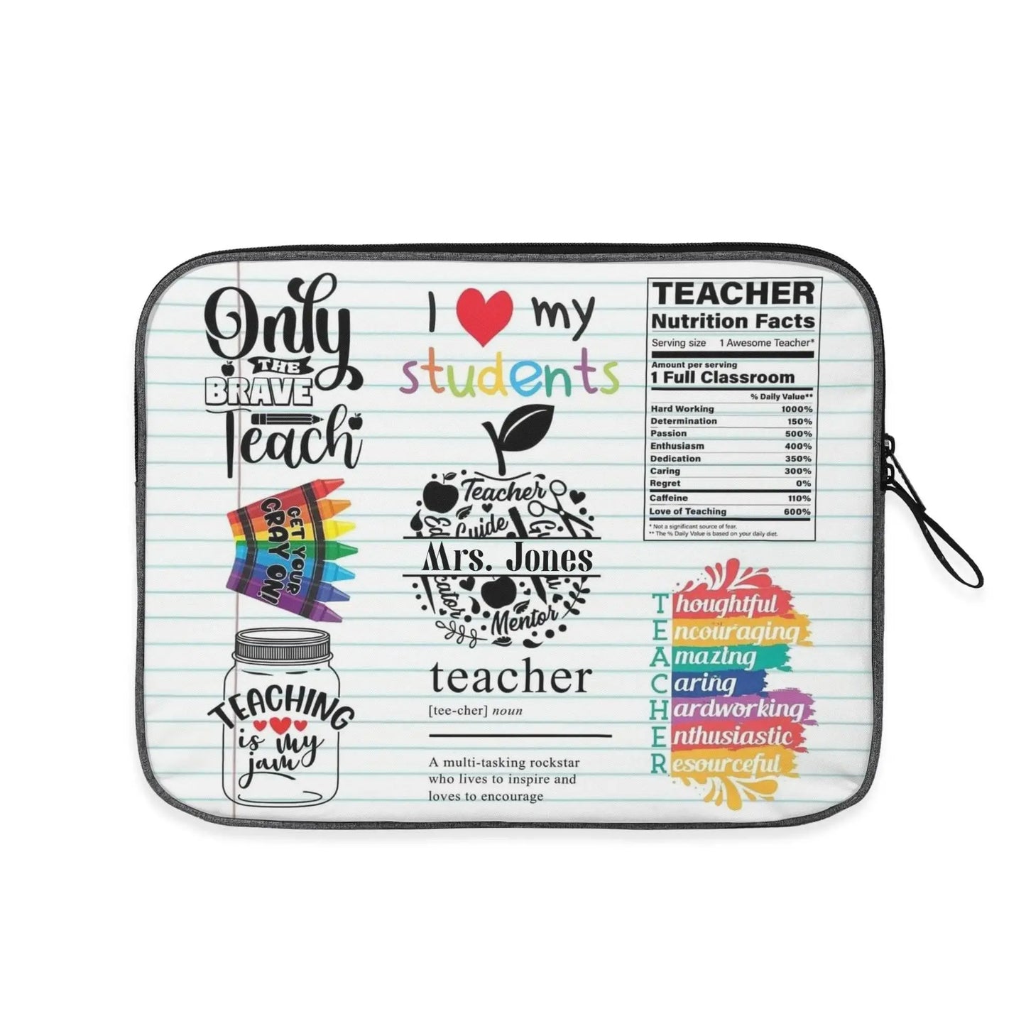 Tablet Sleeve Compatible with Laptop Bag - IVORYNN