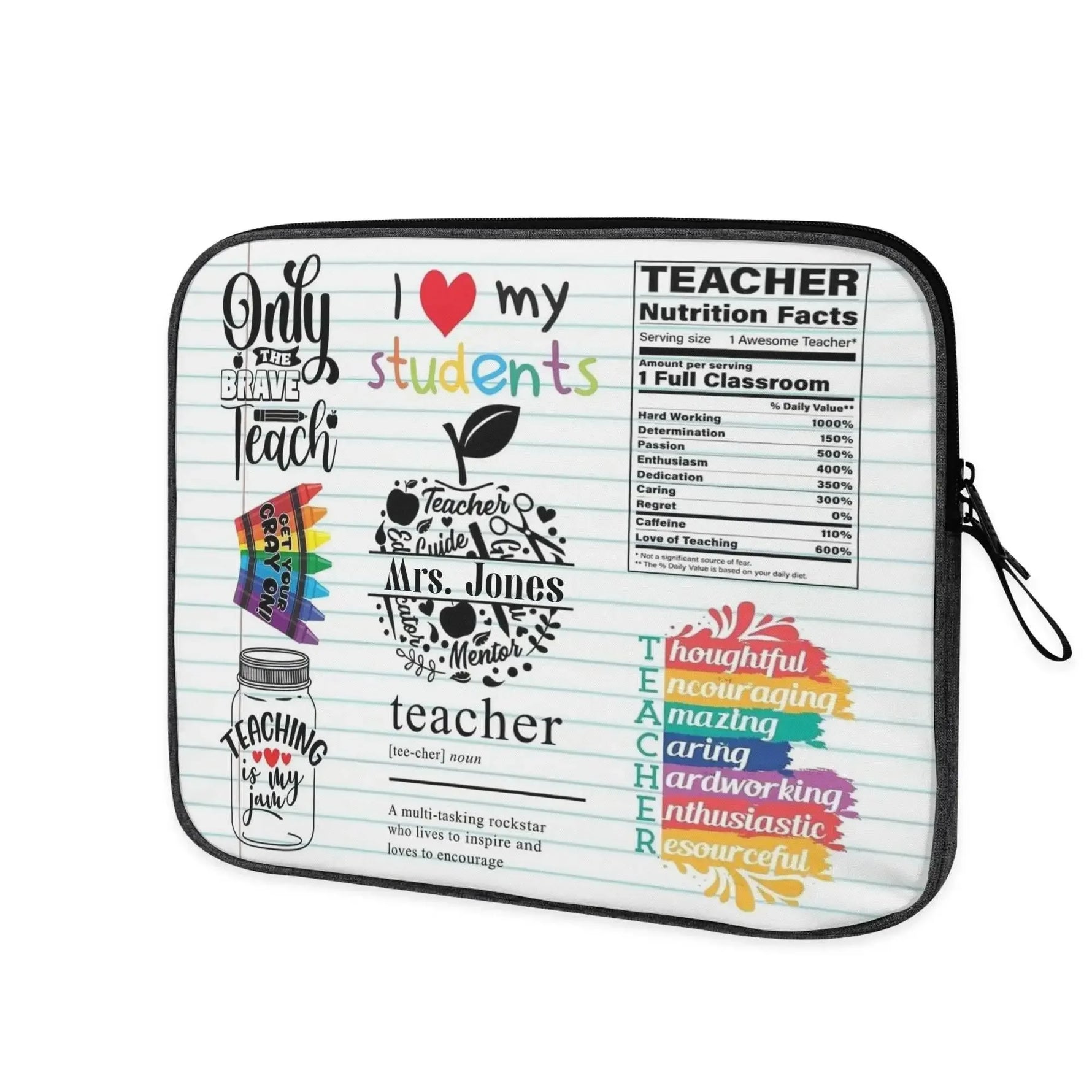 Tablet Sleeve Compatible with Laptop Bag - IVORYNN