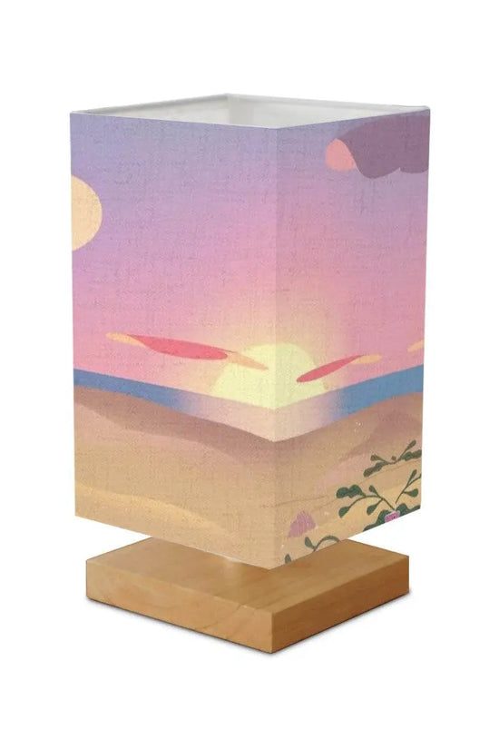 The Sea Show Square Table Lamp - IVORYNN