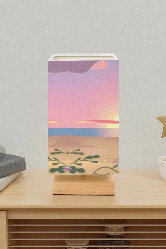 The Sea Show Square Table Lamp - IVORYNN