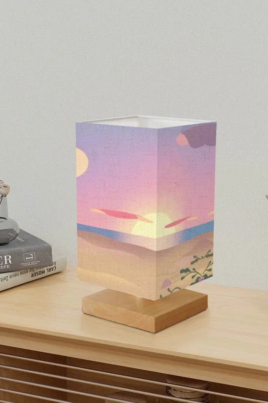 The Sea Show Square Table Lamp - IVORYNN