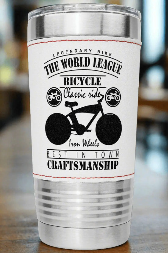 The World League 20oz Baseball Stainless Steel Tumbler - IVORYNN
