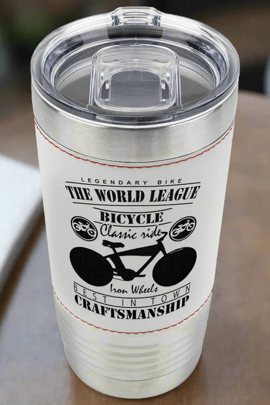 The World League 20oz Baseball Stainless Steel Tumbler - IVORYNN