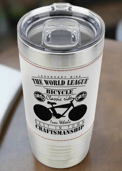 The World League 20oz Baseball Stainless Steel Tumbler - IVORYNN