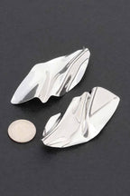 Trendy leaf Metal Earring - IVORYNN