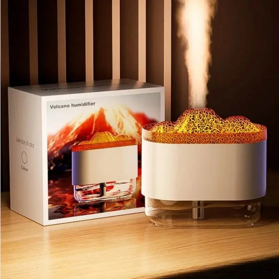 USB Volcano Air Humidifier Aromatherapy 300ML - IVORYNN