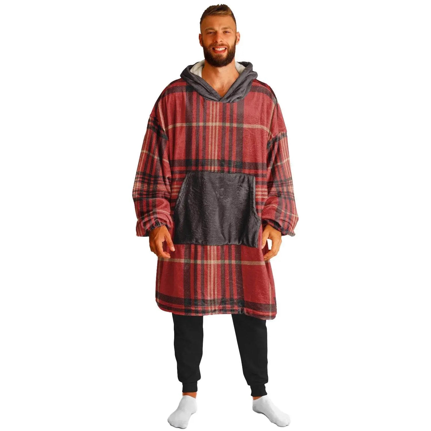 Ultra soft Snug Men Cozy Hoodie - IVORYNN