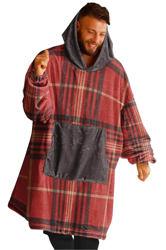 Ultra soft Snug Men Cozy Hoodie - IVORYNN