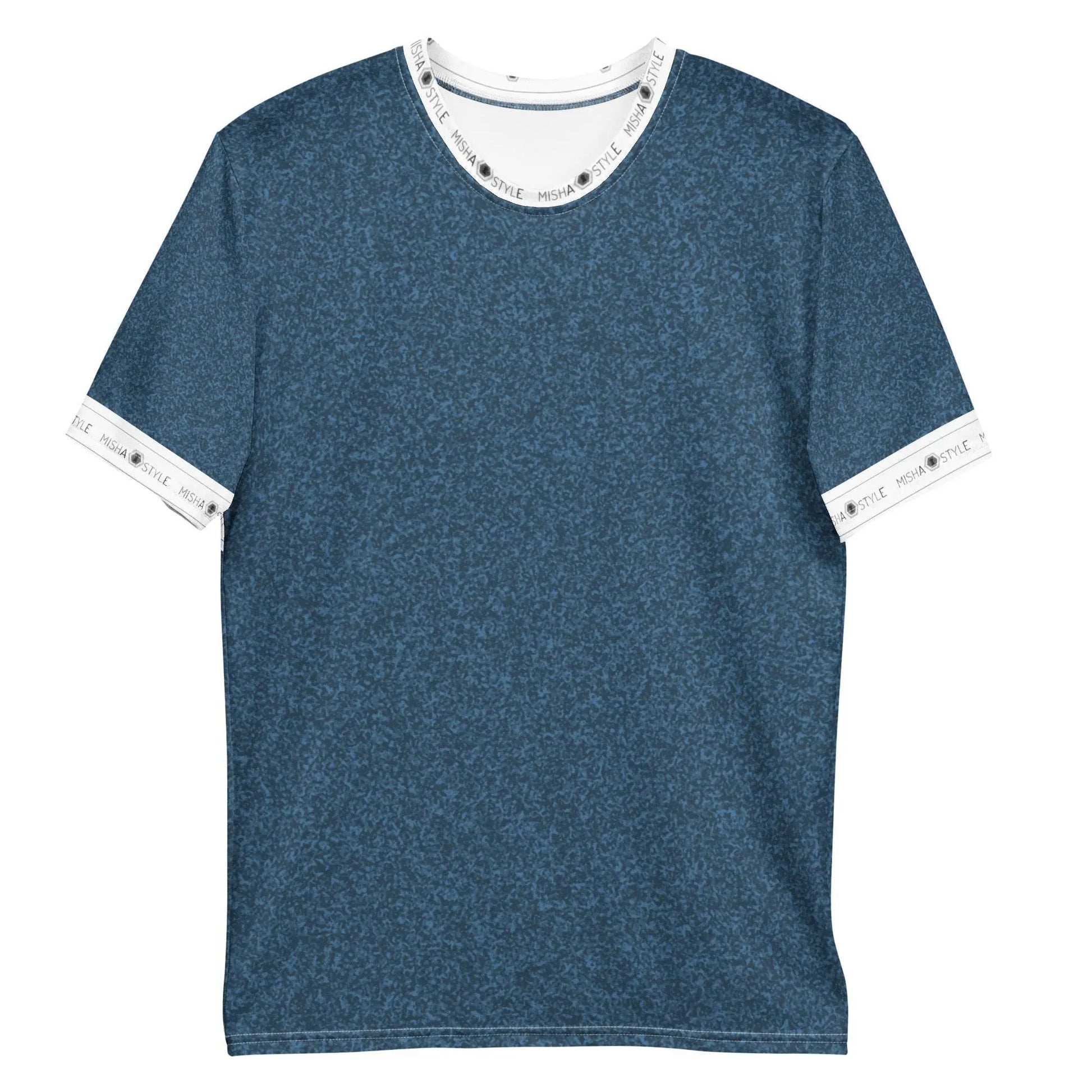 Unique Air Japanese Indigo Men T-Shirt - IVORYNN