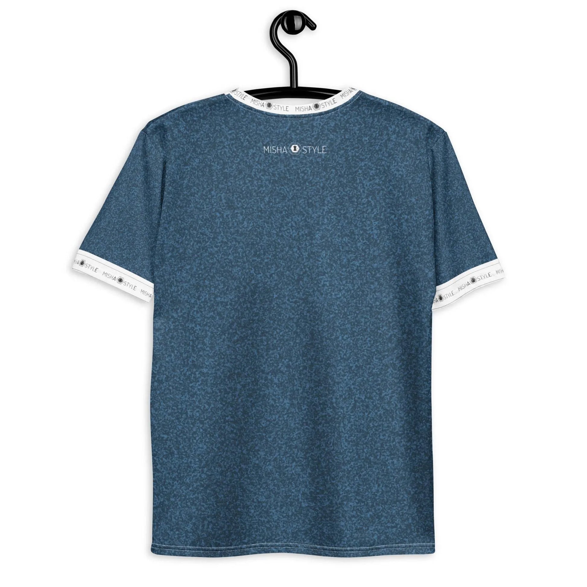 Unique Air Japanese Indigo Men T-Shirt - IVORYNN
