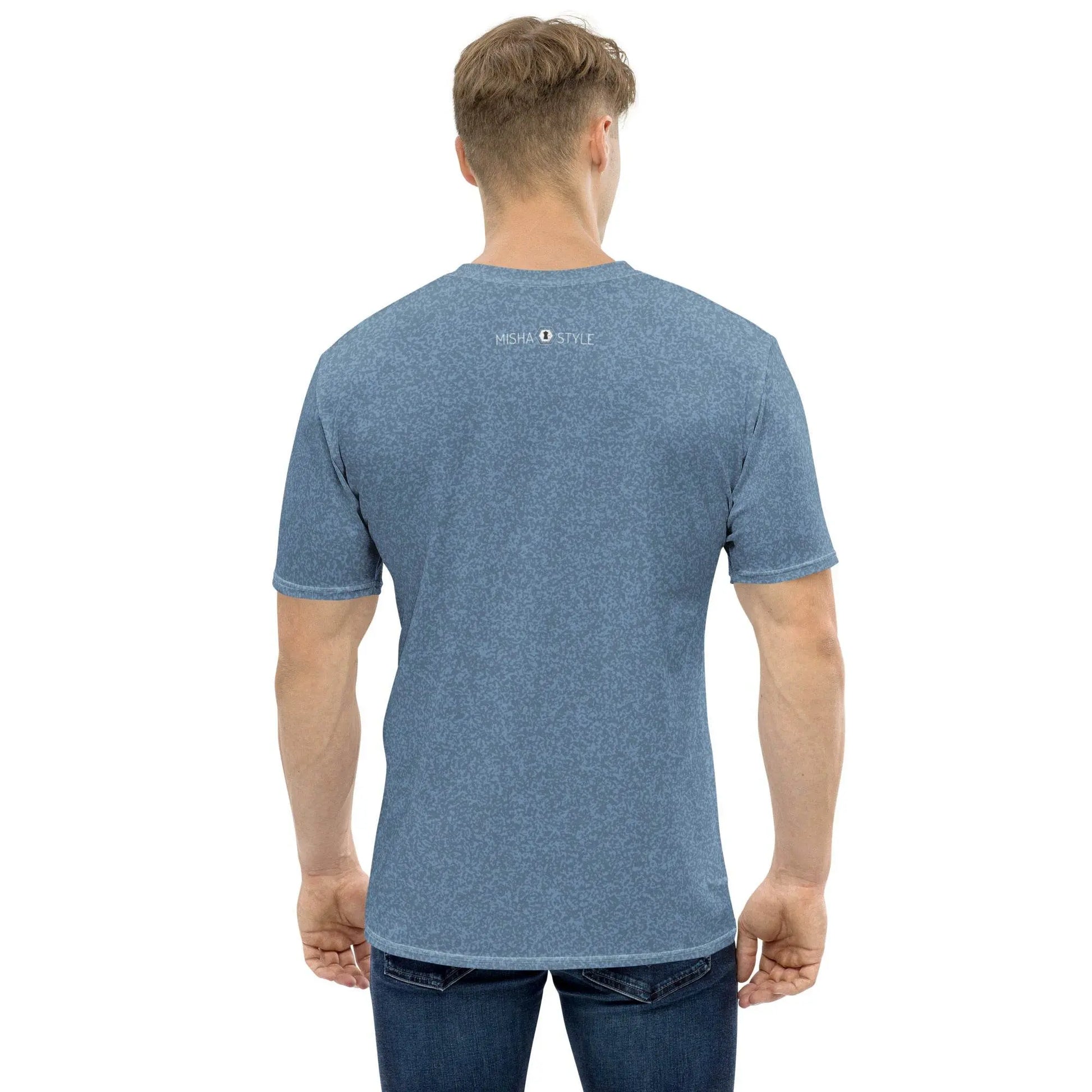 Unique Air Superiority Blue Men T-Shirt - IVORYNN