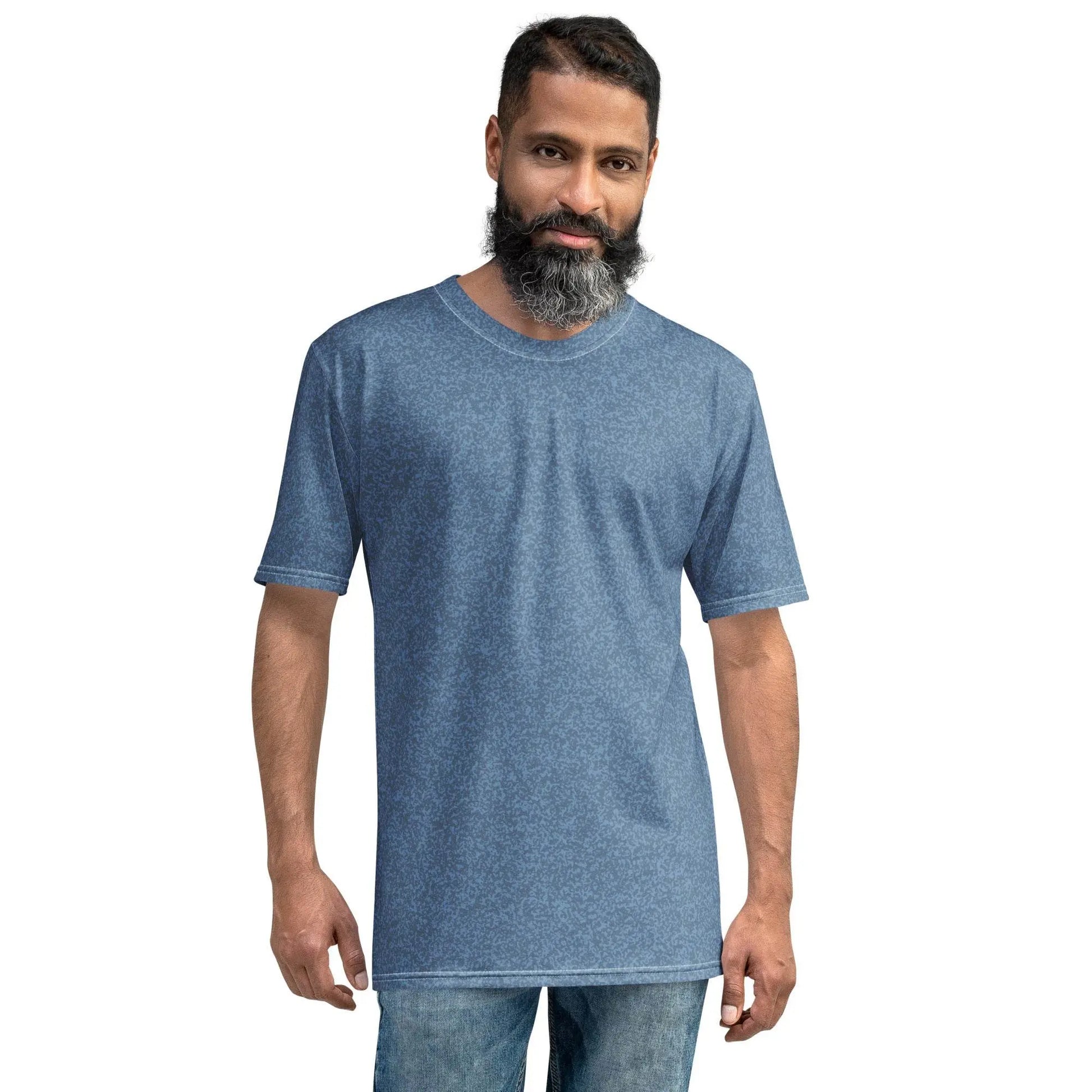 Unique Air Superiority Blue Men T-Shirt - IVORYNN