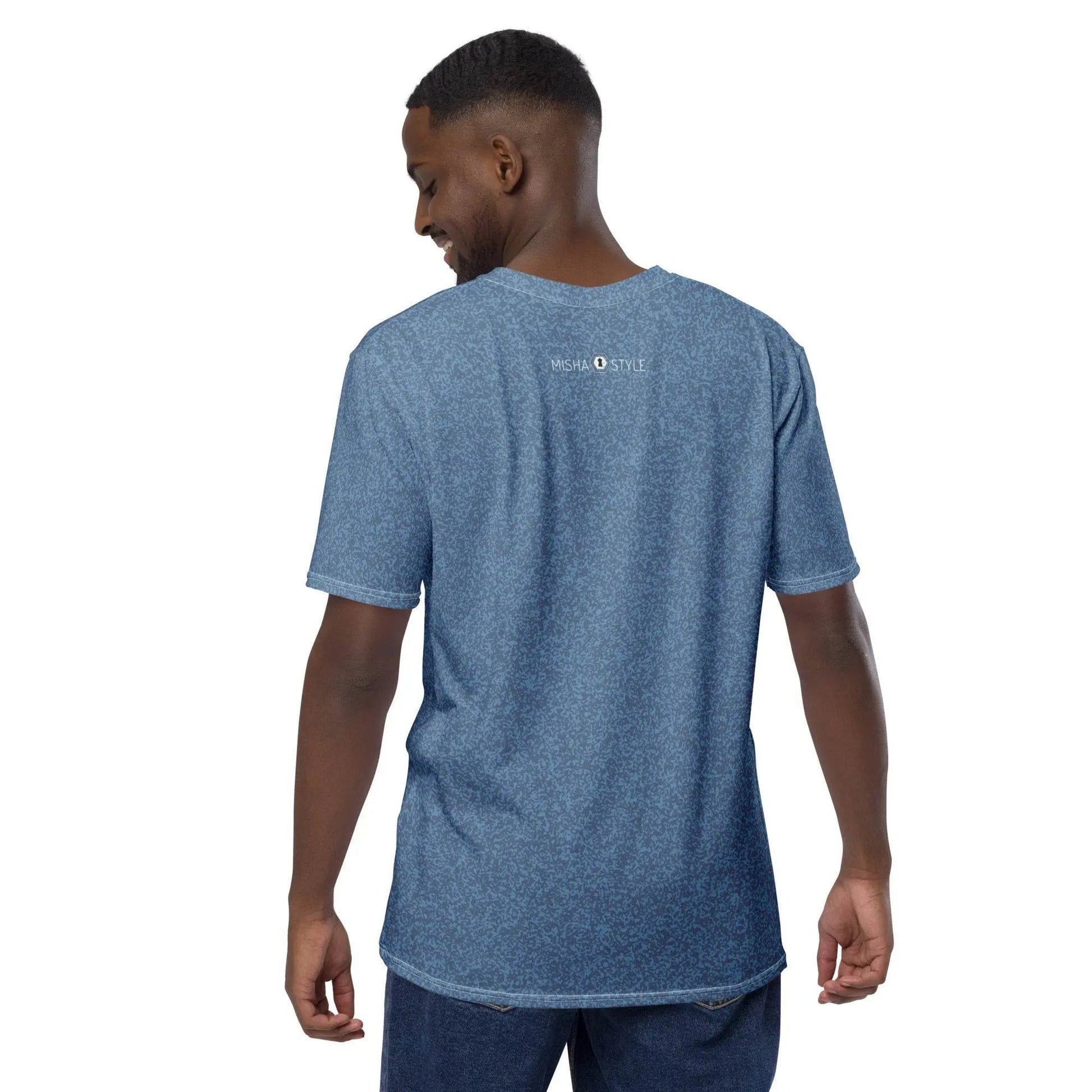 Unique Air Superiority Blue Men T-Shirt - IVORYNN