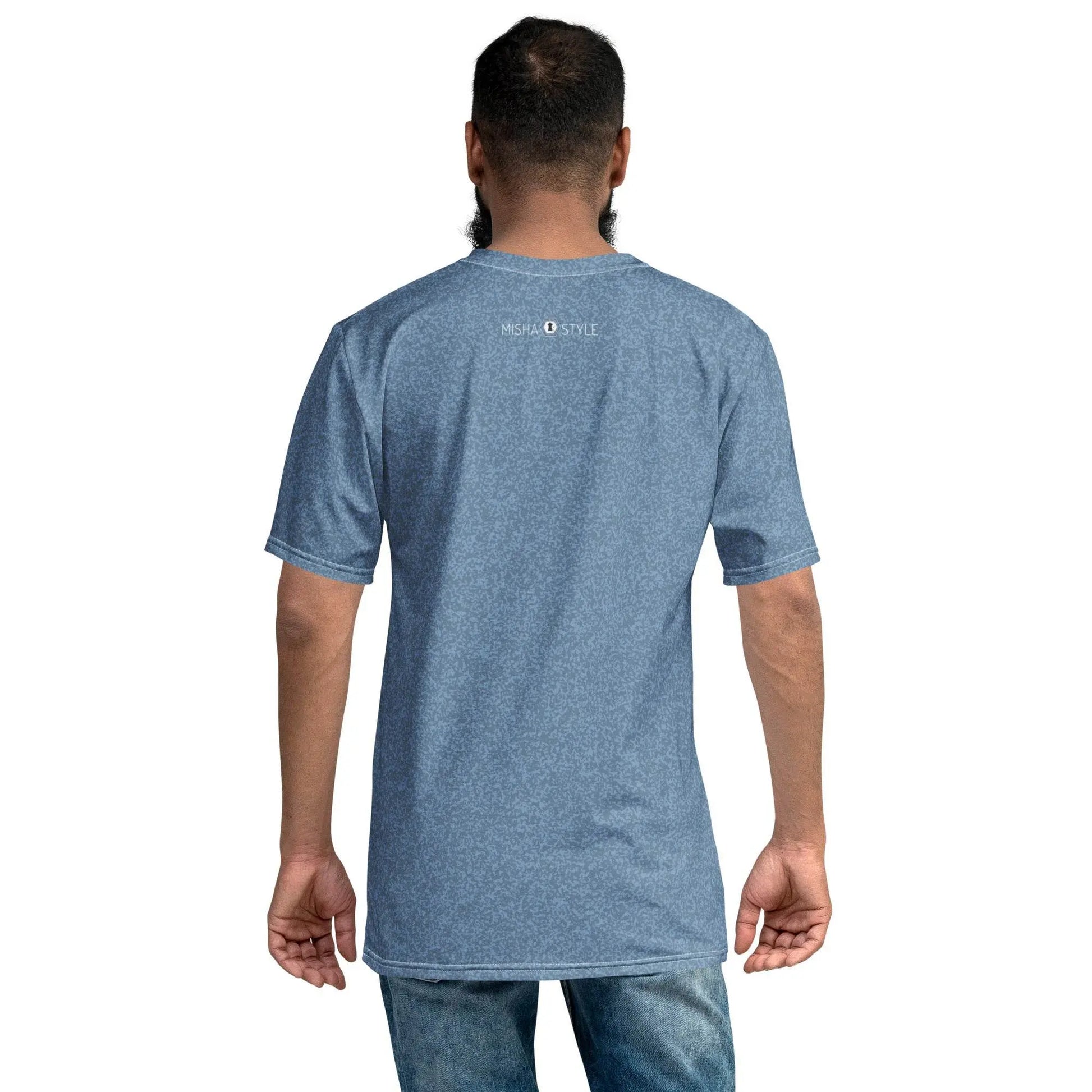 Unique Air Superiority Blue Men T-Shirt - IVORYNN