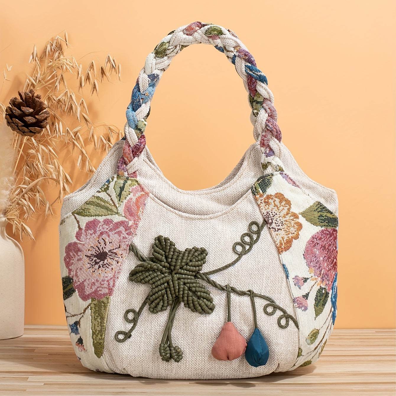 Unique Floral Handmade Bohemian Bags - IVORYNN