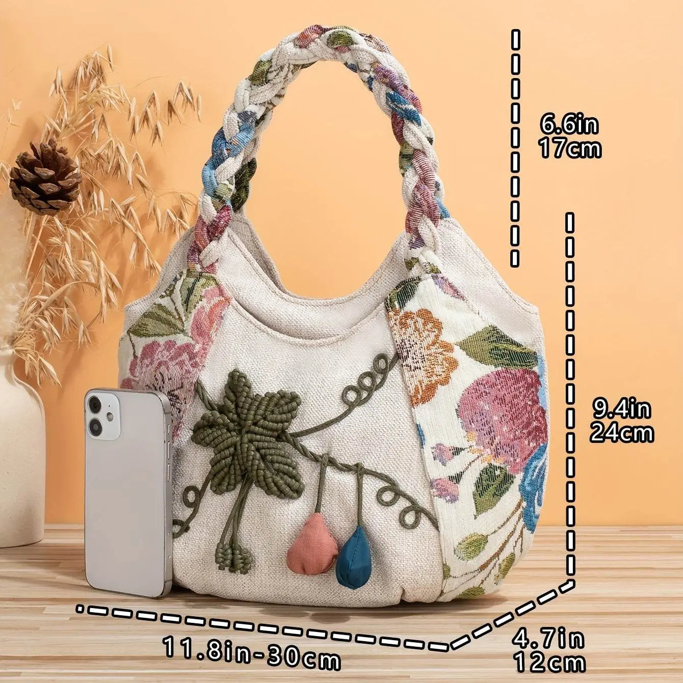 Unique Floral Handmade Bohemian Bags - IVORYNN