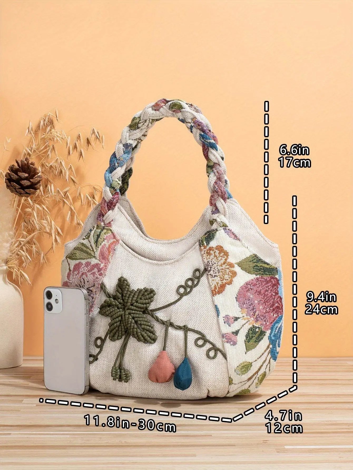 Unique Floral Handmade Bohemian Bags - IVORYNN