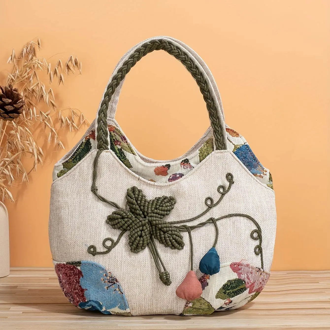 Unique Floral Handmade Bohemian Bags - IVORYNN