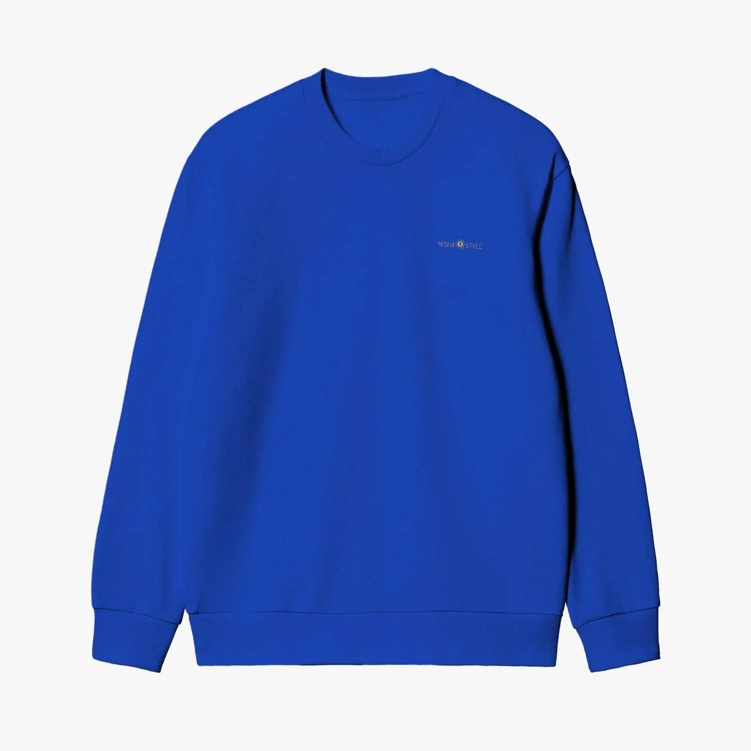 Unisex Garment-Dyed Deep Gray Sweatshirt - IVORYNN