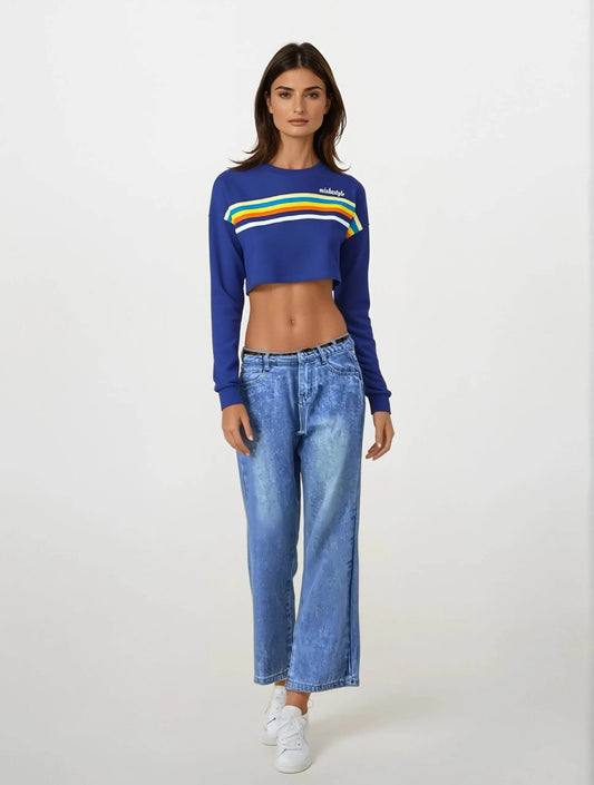 Vintage Casual Wide Leg Summer Jeans
