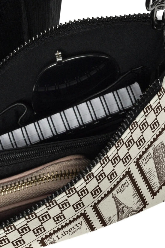 Vintage Stanp Crossbody Luxury bag - IVORYNN