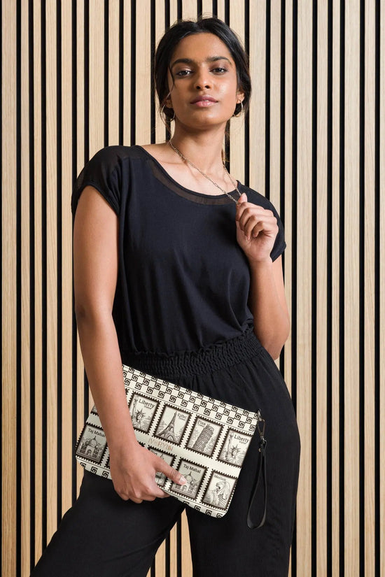 Vintage Stanp Crossbody Luxury bag - IVORYNN