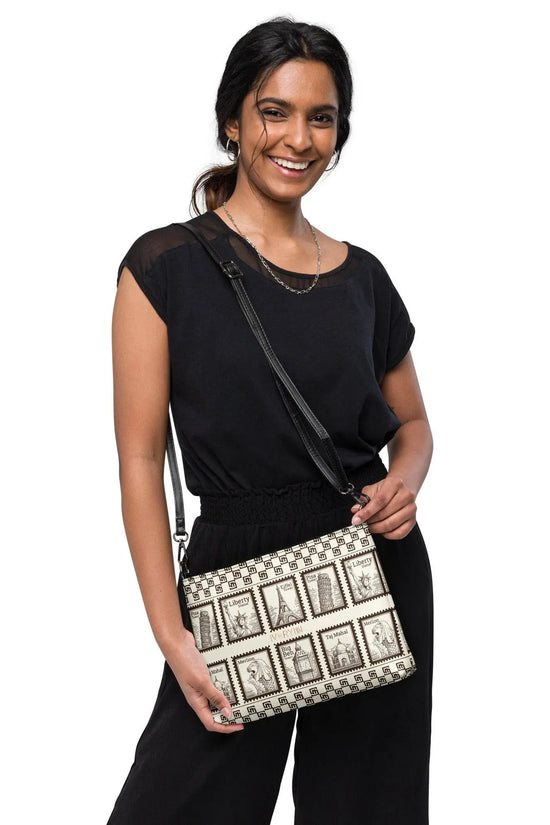 Vintage Stanp Crossbody Luxury bag - IVORYNN