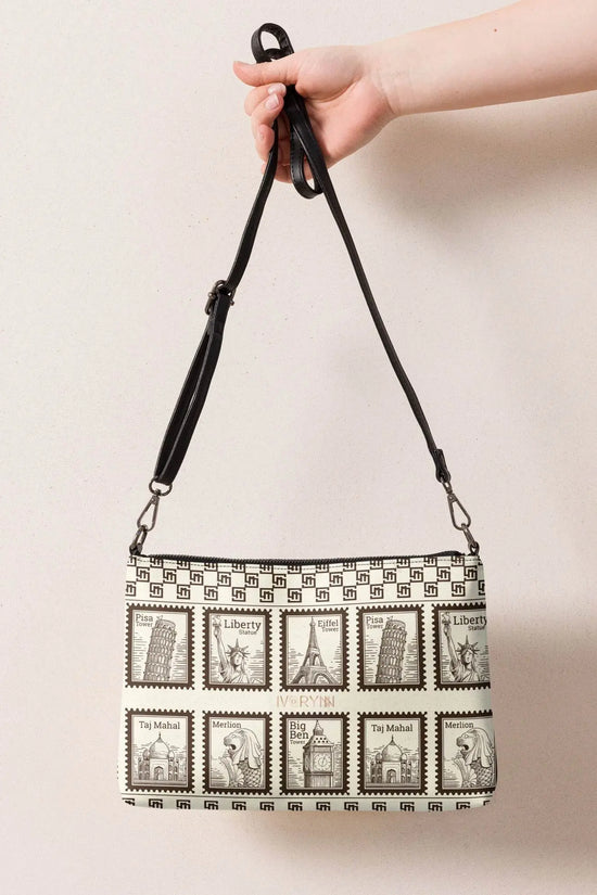 Vintage Stanp Crossbody Luxury bag - IVORYNN