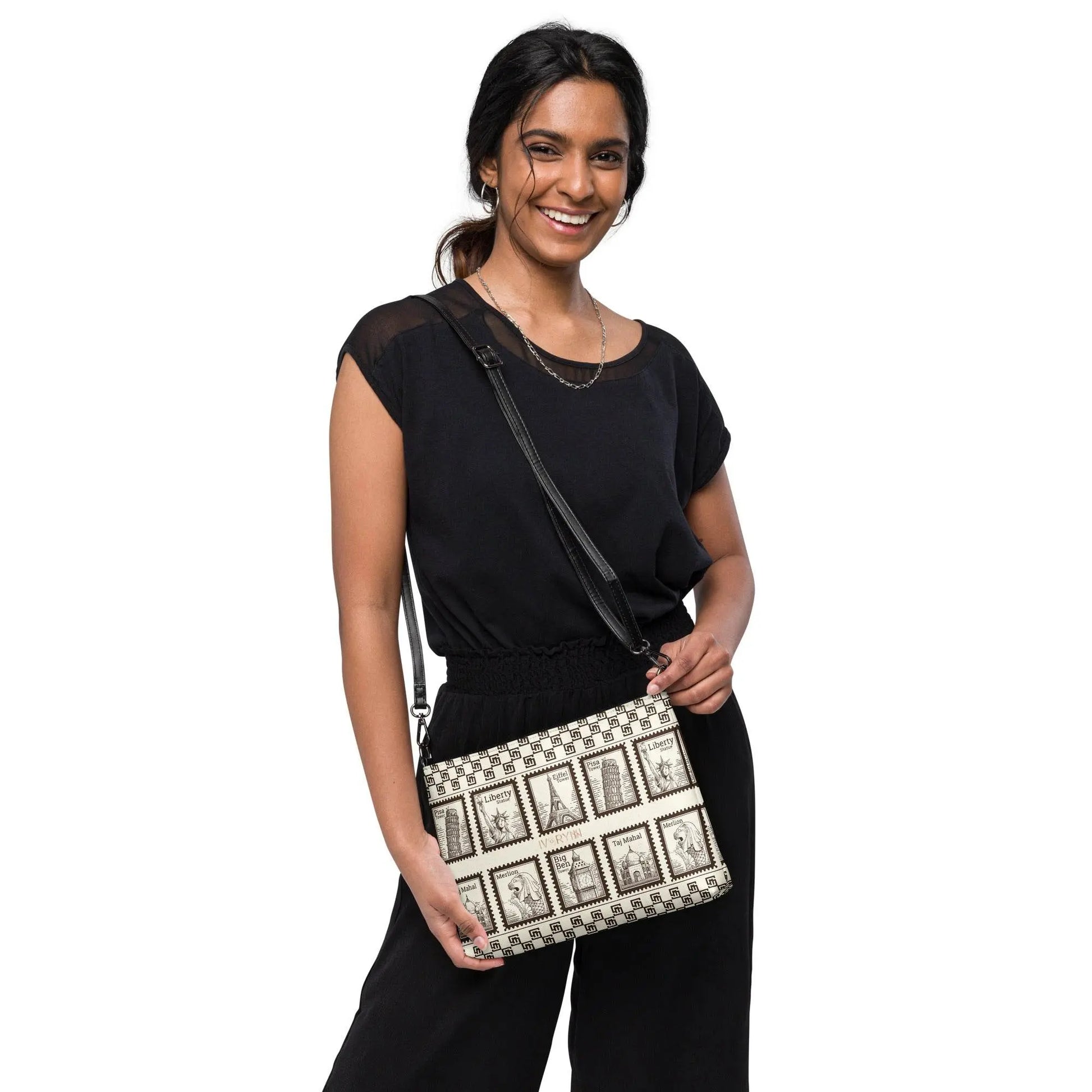 Vintage Stanp Crossbody Luxury bag - IVORYNN