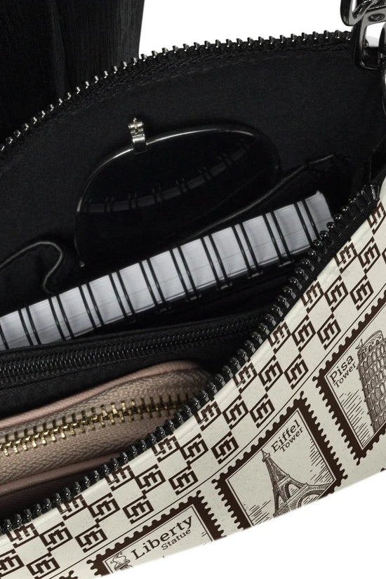 Vintage Stanp Crossbody Luxury bag - IVORYNN