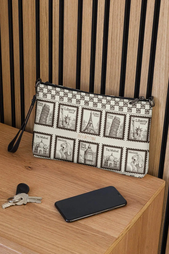 Vintage Stanp Crossbody Luxury bag - IVORYNN