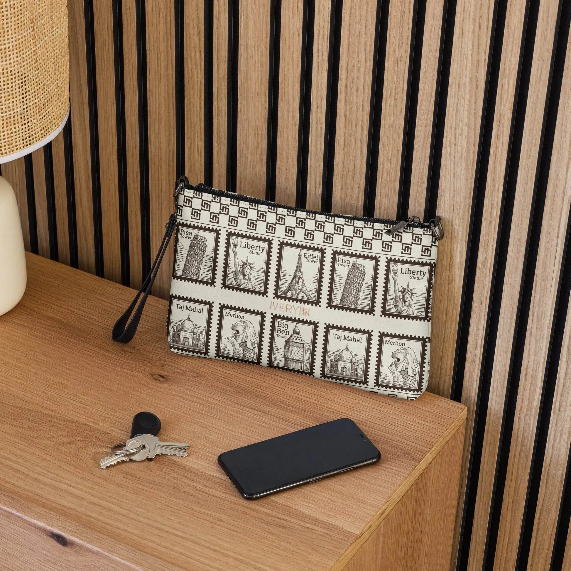 Vintage Stanp Crossbody Luxury bag - IVORYNN