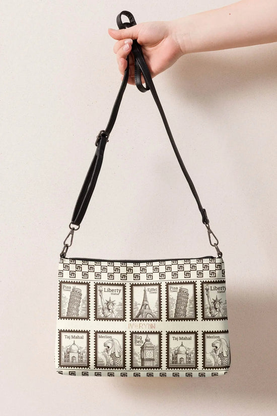 Vintage Stanp Crossbody Luxury bag - IVORYNN