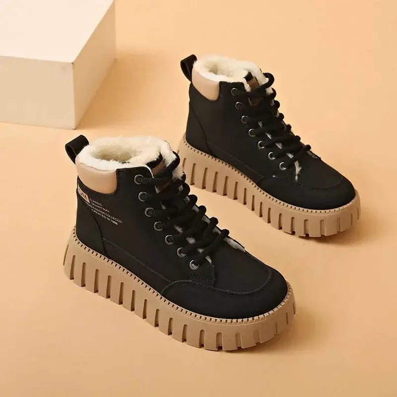 Warm Anti-Slip Thick Comfortable Snow Boots - IVORYNN