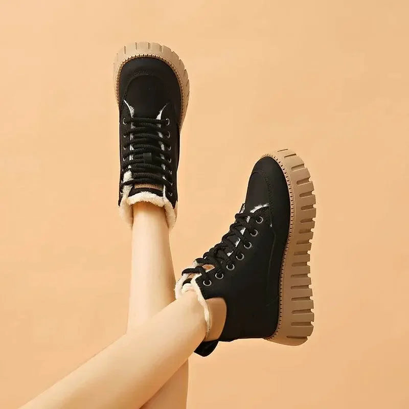 Warm Anti-Slip Thick Comfortable Snow Boots - IVORYNN
