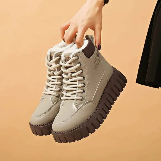 Warm Anti-Slip Thick Comfortable Snow Boots - IVORYNN