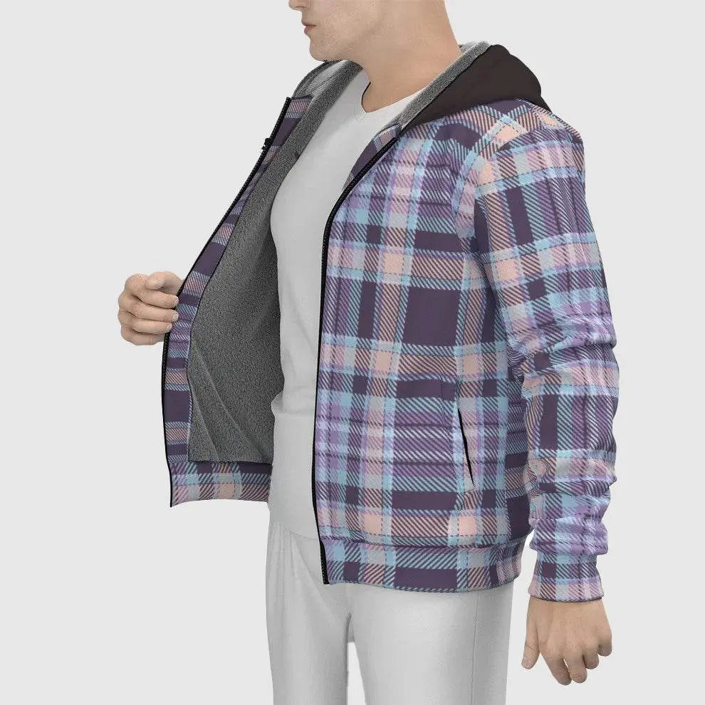 Warmth Sherpa Fleece Zip Up Hoodie - IVORYNN